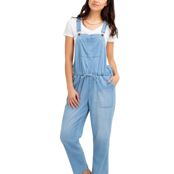 Super Soft Jordache Chambray overalls. - Picture 1 of 13
